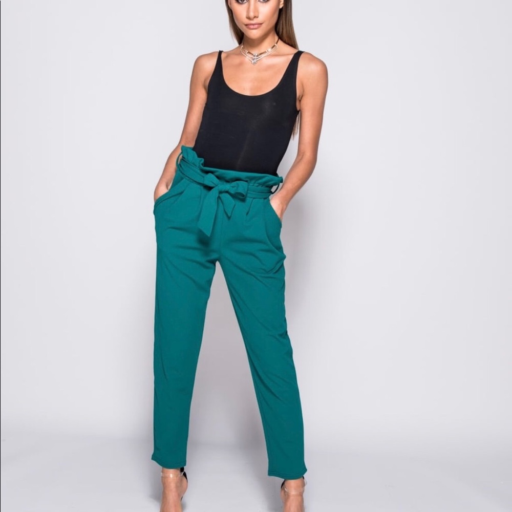 Paperbag trousers